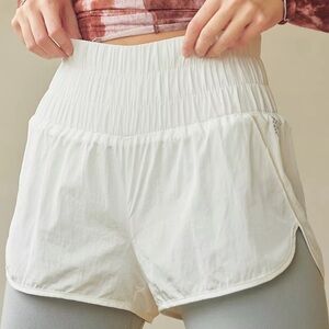 Free People Movement White Shorts